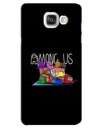 Чехол для Samsung Galaxy A5 2016 (A5100, A510F) с картинкой «Логотип Among Us» Чехол для Samsung Galaxy A5 2016 (A5100, A510F) с картинкой «Логотип Among Us»