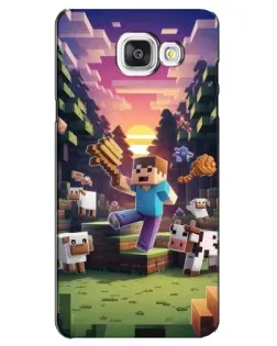 Чохол для Samsung Galaxy A5 2016 (A5100, A510F) з картинкою «Стів на фермі»