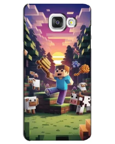 Чехол для Samsung Galaxy A5 2016 (A5100, A510F) с картинкой «Стив на ферме» Чехол для Samsung Galaxy A5 2016 (A5100, A510F) с картинкой «Стив на ферме»