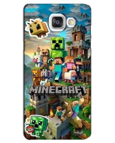 Чехол для Samsung Galaxy A5 2016 (A5100, A510F) с картинкой «Замок Minecraft» Чехол для Samsung Galaxy A5 2016 (A5100, A510F) с картинкой «Замок Minecraft»