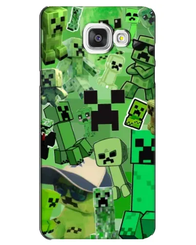 Чехол для Samsung Galaxy A5 2016 (A5100, A510F) с картинкой «Криперы Minecraft» Чехол для Samsung Galaxy A5 2016 (A5100, A510F) с картинкой «Криперы Minecraft»