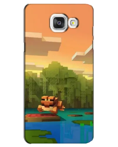Чехол для Samsung Galaxy A5 2016 (A5100, A510F) с картинкой «Майнкрафт закат солнца» Чехол для Samsung Galaxy A5 2016 (A5100, A510F) с картинкой «Майнкрафт закат солнца»