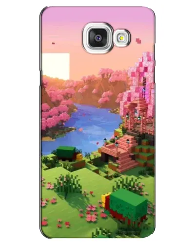 Чехол для Samsung Galaxy A5 2016 (A5100, A510F) с картинкой «Розовое дерево Minecraft» Чехол для Samsung Galaxy A5 2016 (A5100, A510F) с картинкой «Розовое дерево Minecraft»