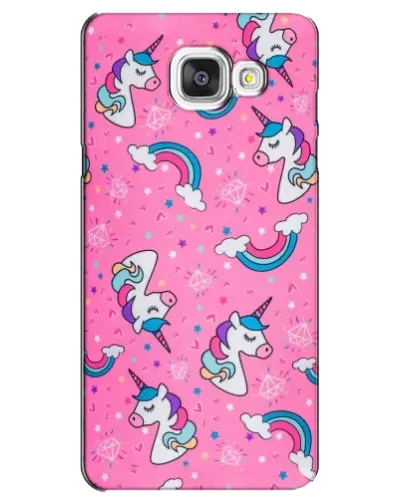 Чехол для Samsung Galaxy A5 2016 (A5100, A510F) с картинкой «Unicorn паттерн розовый» Чехол для Samsung Galaxy A5 2016 (A5100, A510F) с картинкой «Unicorn паттерн розовый»