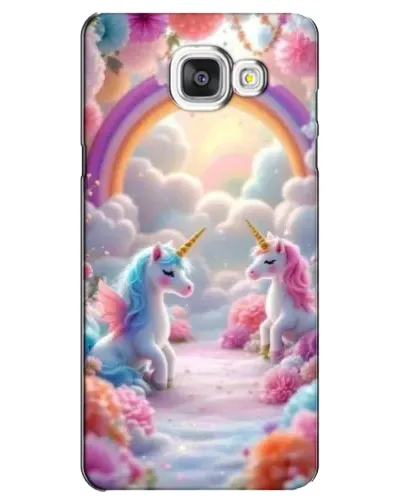 Чехол для Samsung Galaxy A5 2016 (A5100, A510F) с картинкой «Радуга и единороги» Чехол для Samsung Galaxy A5 2016 (A5100, A510F) с картинкой «Радуга и единороги»