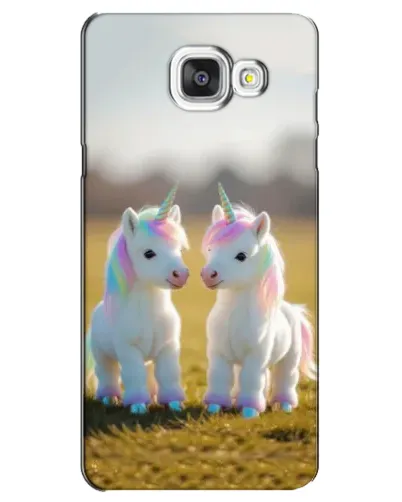 Чехол для Samsung Galaxy A5 2016 (A5100, A510F) с картинкой «Пара единорогов» Чехол для Samsung Galaxy A5 2016 (A5100, A510F) с картинкой «Пара единорогов»