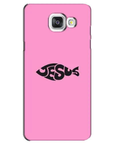 Чехол для Samsung Galaxy A5 2016 (A5100, A510F) с картинкой «Розовый символ Jesus» Чехол для Samsung Galaxy A5 2016 (A5100, A510F) с картинкой «Розовый символ Jesus»