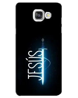 Чехол для Samsung Galaxy A5 2016 (A5100, A510F) с картинкой «Меч Духа Jesus»