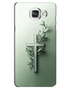 Чехол для Samsung Galaxy A5 2016 (A5100, A510F) с картинкой «Оливковая ветвь»
