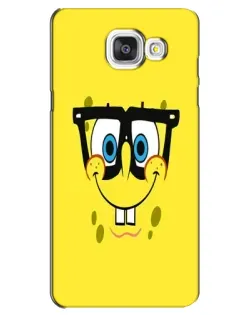 Чохол для Samsung Galaxy A5 2016 (A5100, A510F) з картинкою «Мінімалістичний Спанч Боб»