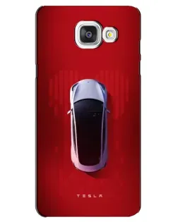 Чехол для Samsung Galaxy A5 2016 (A5100, A510F) с картинкой «Tesla Top View» Чехол для Samsung Galaxy A5 2016 (A5100, A510F) с картинкой «Tesla Top View»
