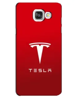 Чехол для Samsung Galaxy A5 2016 (A5100, A510F) с картинкой «Tesla Red Classic» Чехол для Samsung Galaxy A5 2016 (A5100, A510F) с картинкой «Tesla Red Classic»
