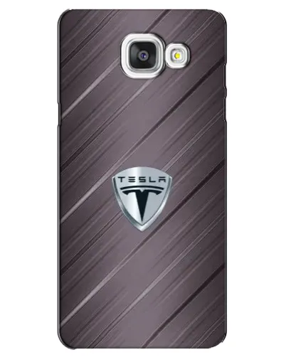 Чехол для Samsung Galaxy A5 2016 (A5100, A510F) с картинкой «Металлическая текстура Tesla» Чехол для Samsung Galaxy A5 2016 (A5100, A510F) с картинкой «Металлическая текстура Tesla»