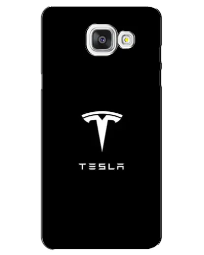 Чехол для Samsung Galaxy A5 2016 (A5100, A510F) с картинкой «Tesla White Logo» Чехол для Samsung Galaxy A5 2016 (A5100, A510F) с картинкой «Tesla White Logo»