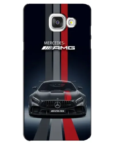 Чехол для Samsung Galaxy A5 2016 (A5100, A510F) с картинкой «Mercedes — белый карбон»