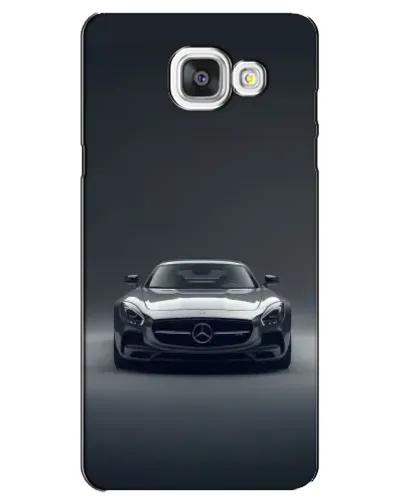 Чехол для Samsung Galaxy A5 2016 (A5100, A510F) с картинкой «Mercedes на черном»