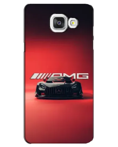 Чехол для Samsung Galaxy A5 2016 (A5100, A510F) с картинкой «Mercedes AMG — красная линия»