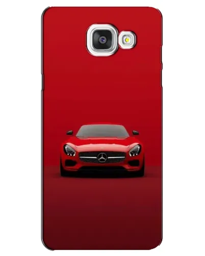 Чехол для Samsung Galaxy A5 2016 (A5100, A510F) с картинкой «Красный Mercedes AMG»