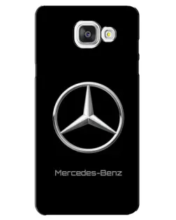 Чехол для Samsung Galaxy A5 2016 (A5100, A510F) с картинкой «Mercedes Silver Logo»