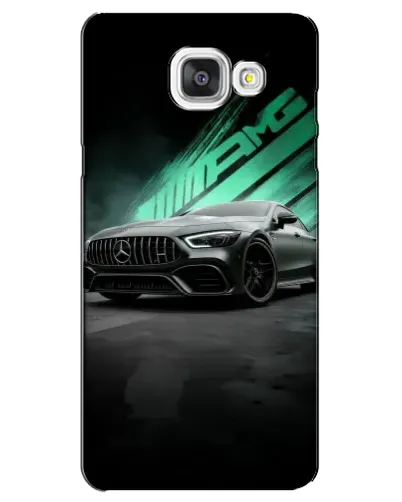 Чехол для Samsung Galaxy A5 2016 (A5100, A510F) с картинкой «Темный Mercedes AMG»