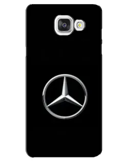Чехол для Samsung Galaxy A5 2016 (A5100, A510F) с картинкой «Mercedes классический лого»