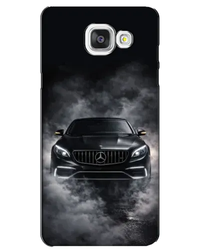 Чехол для Samsung Galaxy A5 2016 (A5100, A510F) с картинкой «Mercedes в дыму»