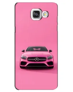 Чохол для Samsung Galaxy A5 2016 (A5100, A510F) з картинкою «Рожевий Mercedes AMG»