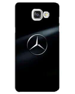 Чохол для Samsung Galaxy A5 2016 (A5100, A510F) з картинкою «Mercedes на металі»