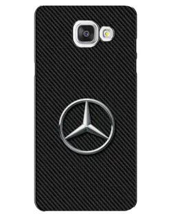 Чохол для Samsung Galaxy A5 2016 (A5100, A510F) з картинкою «Карбоновий Mercedes стиль»