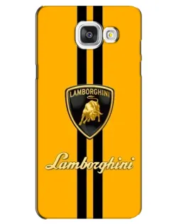 Чохол для Samsung Galaxy A5 2016 (A5100, A510F) з картинкою «Lamborghini Stripe жовтий»