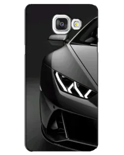 Чехол для Samsung Galaxy A5 2016 (A5100, A510F) с картинкой «Lamborghini фары детализация»