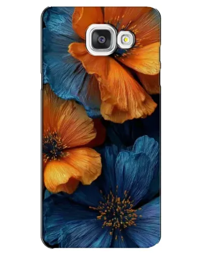 Чехол для Samsung Galaxy A5 2016 (A5100, A510F) с картинкой «Яркая сине-оранжевая флора» Чехол для Samsung Galaxy A5 2016 (A5100, A510F) с картинкой «Яркая сине-оранжевая флора»