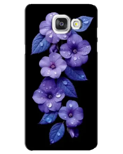 Чехол для Samsung Galaxy A5 2016 (A5100, A510F) с картинкой «Фиолетовые цветы с росою» Чехол для Samsung Galaxy A5 2016 (A5100, A510F) с картинкой «Фиолетовые цветы с росою»