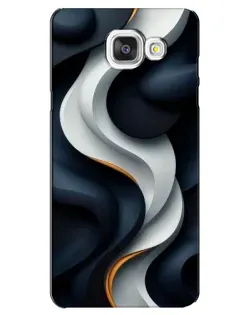 Чохол для Samsung Galaxy A5 2016 (A5100, A510F) з картинкою «Об'ємні чорно-білі стрічки» Чохол для Samsung Galaxy A5 2016 (A5100, A510F) з картинкою «Об'ємні чорно-білі стрічки»