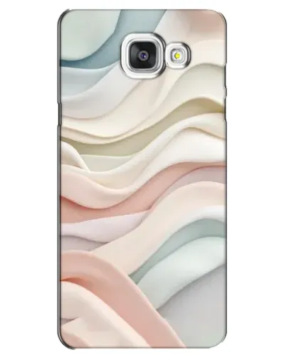 Чехол для Samsung Galaxy A5 2016 (A5100, A510F) с картинкой «Пастельные нежные волны»