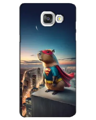 Чехол для Samsung Galaxy A5 2016 (A5100, A510F) с картинкой «Капи-мен супергерой» Чехол для Samsung Galaxy A5 2016 (A5100, A510F) с картинкой «Капи-мен супергерой»