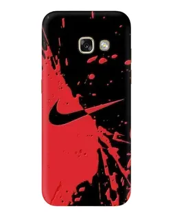 Чохол для Samsung Galaxy A5 2017 (A520, A520F) з картинкою «Червоні бризки Nike»