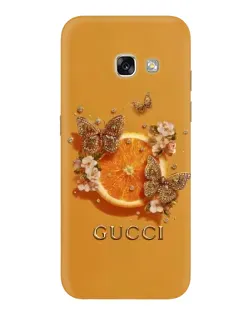Чохол для Samsung Galaxy A5 2017 (A520, A520F) з картинкою «Gucci — золоті метелики»