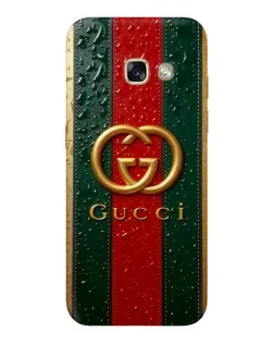 Чохол для Samsung Galaxy A5 2017 (A520, A520F) з картинкою «Gucci — фірмова смуга та золото»