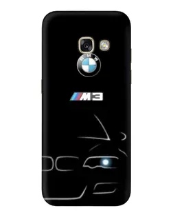 Чехол для Samsung Galaxy A5 2017 (A520, A520F) с картинкой «Минималистичный принт BMW M3»