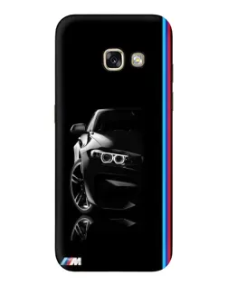 Чехол для Samsung Galaxy A5 2017 (A520, A520F) с картинкой «Силуэт BMW в темноте»