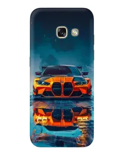 Чохол для Samsung Galaxy A5 2017 (A520, A520F) з картинкою «BMW — золота емблема»