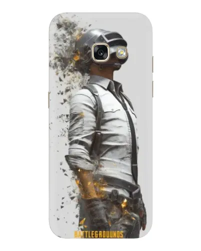 Чехол для Samsung Galaxy A5 2017 (A520, A520F) с картинкой «PUBG — боец в пыли»