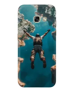 Чехол для Samsung Galaxy A5 2017 (A520, A520F) с картинкой «PUBG — свободное падение»