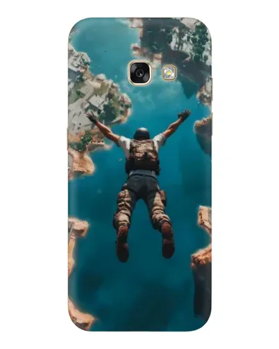 Чехол для Samsung Galaxy A5 2017 (A520, A520F) с картинкой «PUBG — свободное падение»
