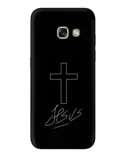 Чохол для Samsung Galaxy A5 2017 (A520, A520F) з картинкою «Графічний хрест Jesus» Чохол для Samsung Galaxy A5 2017 (A520, A520F) з картинкою «Графічний хрест Jesus»