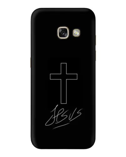 Чохол для Samsung Galaxy A5 2017 (A520, A520F) з картинкою «Графічний хрест Jesus» Чохол для Samsung Galaxy A5 2017 (A520, A520F) з картинкою «Графічний хрест Jesus»