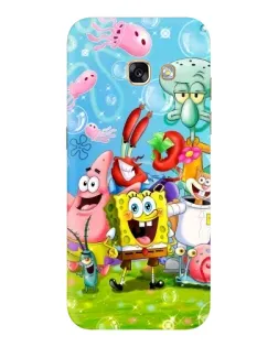 Чохол для Samsung Galaxy A5 2017 (A520, A520F) з картинкою «Губка Боб та друзі»