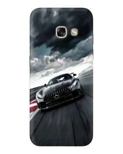 Чехол для Samsung Galaxy A5 2017 (A520, A520F) с картинкой «Гоночный Mercedes AMG»