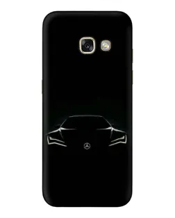 Чохол для Samsung Galaxy A5 2017 (A520, A520F) з картинкою «Mercedes — силует авто»